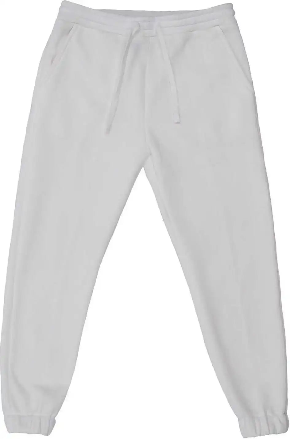 Burnside 8800 Fleece Joggers White