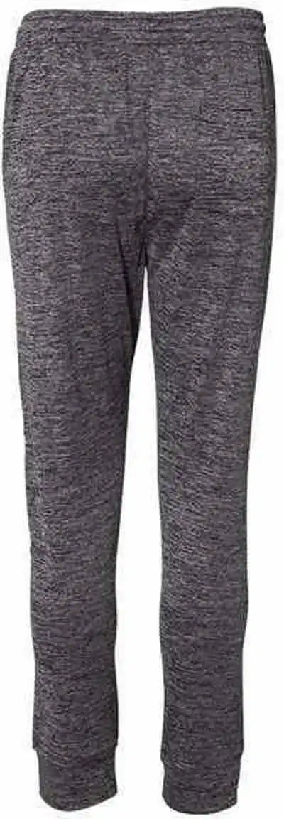 Burnside 8801 Performance Fleece Joggers Heather Charcoal