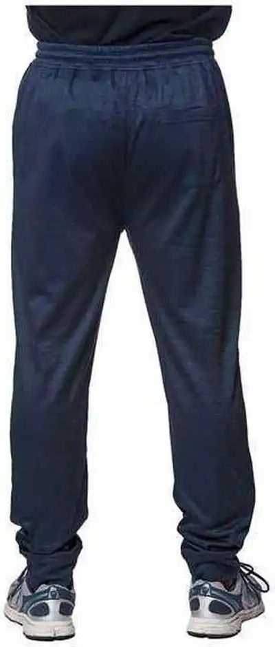 Burnside 8801 Performance Fleece Joggers - Heather Navy