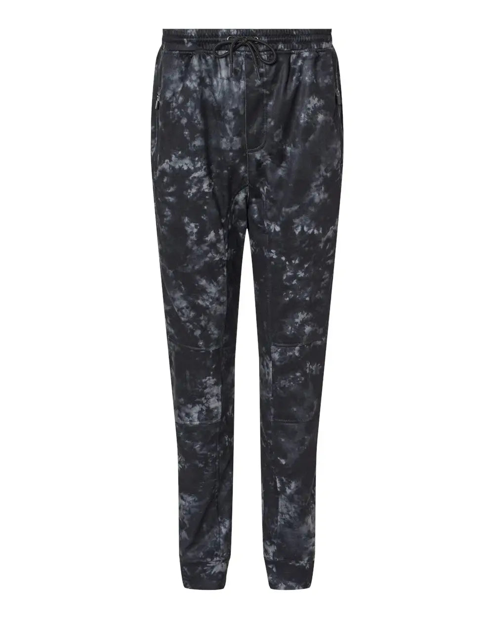 Burnside 8801bu Performance Fleece Joggers - 8801 - Black Tie Dye - Adult s