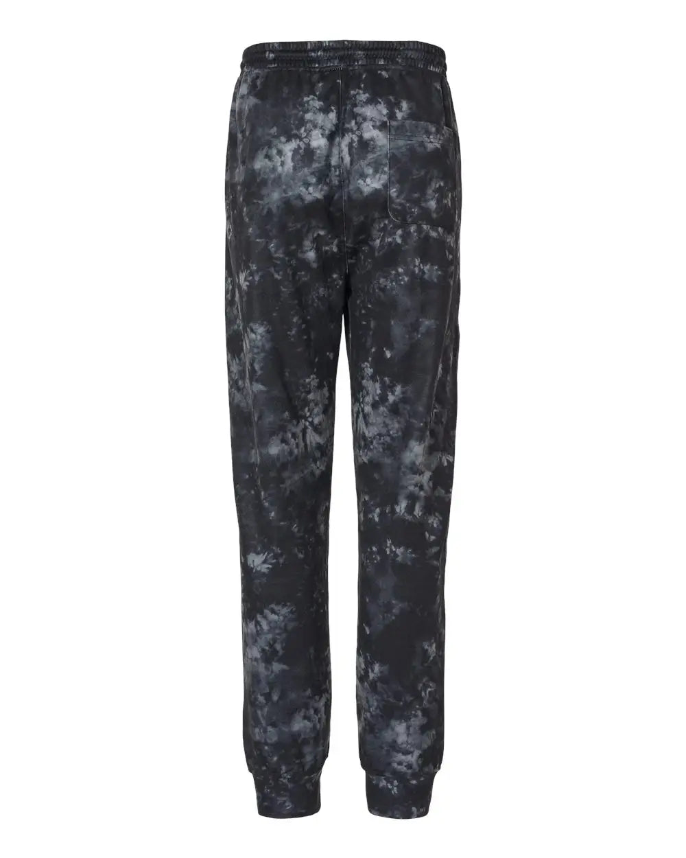 Burnside 8801bu Performance Fleece Joggers - 8801 - Black Tie Dye