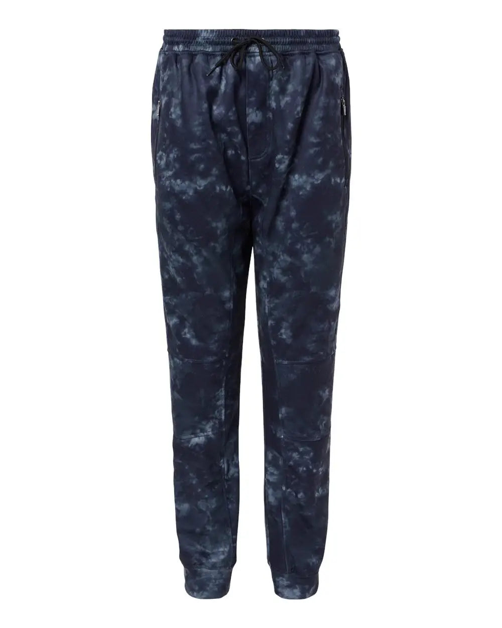 Burnside 8801bu Performance Fleece Joggers - 8801 - Navy Tie Dye - Adult s