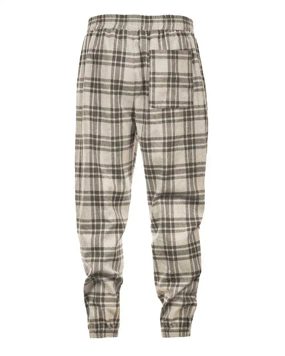 Burnside 8810 Flannel Jogger - Gray Steel