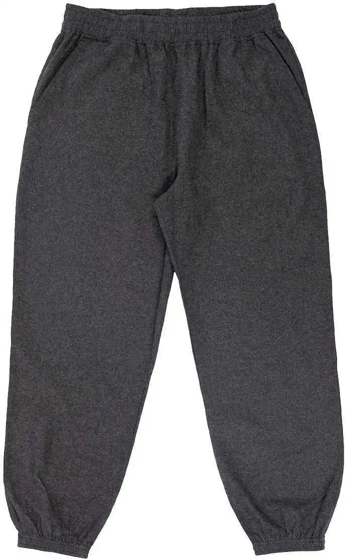 Burnside 8810 Flannel Jogger Heather Charcoal