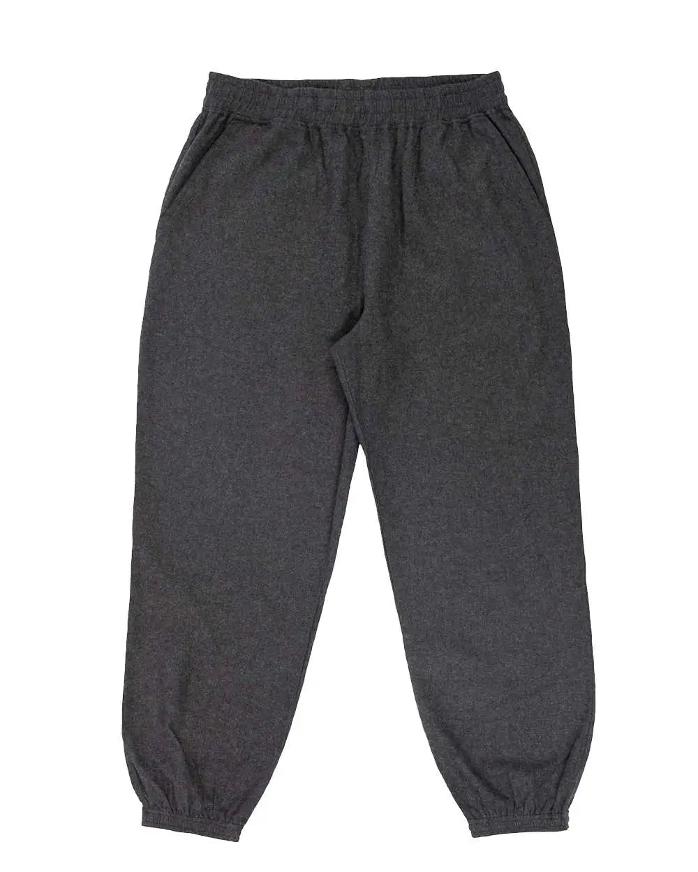 Burnside 8810 Flannel Joggers - Heather Charcoal - Xs