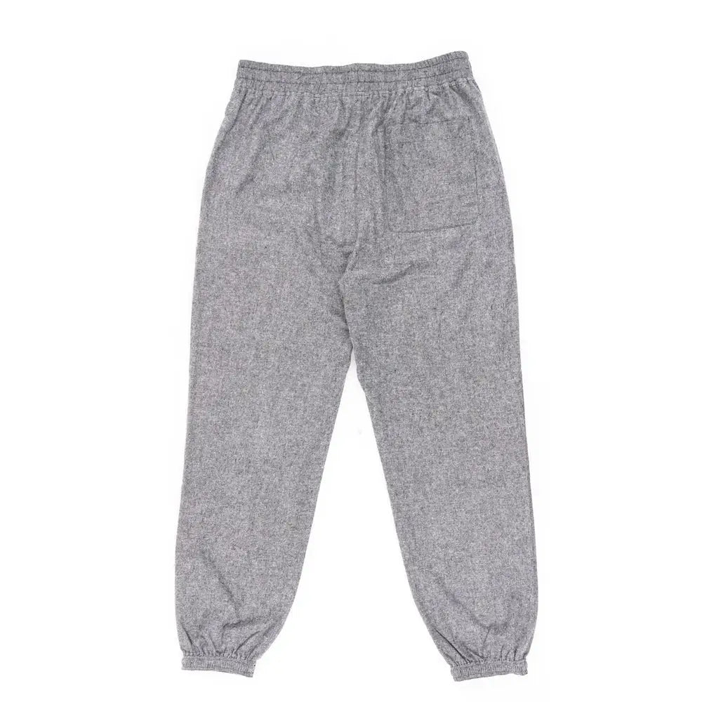 Burnside 8810 Flannel Joggers - Heather Grey