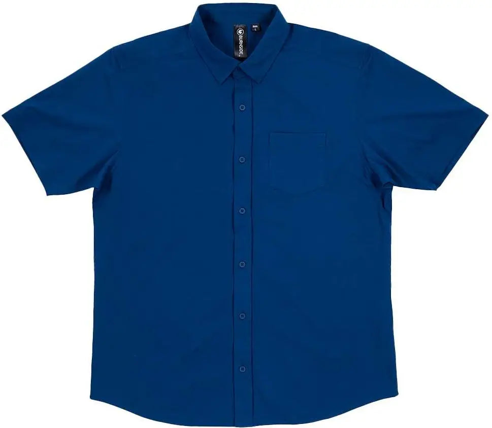 Burnside 9217 Stretch Woven Shirt - Navy - s