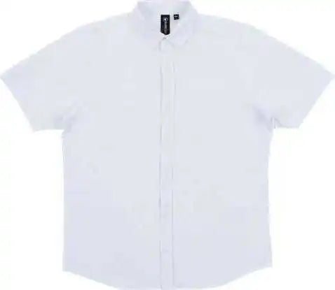 Burnside 9217 Stretch Woven Shirt - White