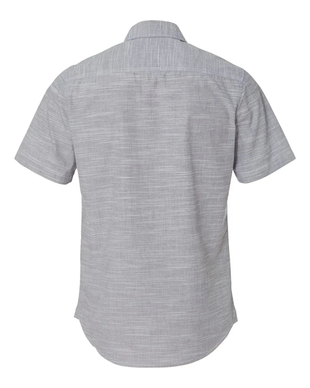Burnside 9247 Textured Solid Short Sleeve Shirt - Black