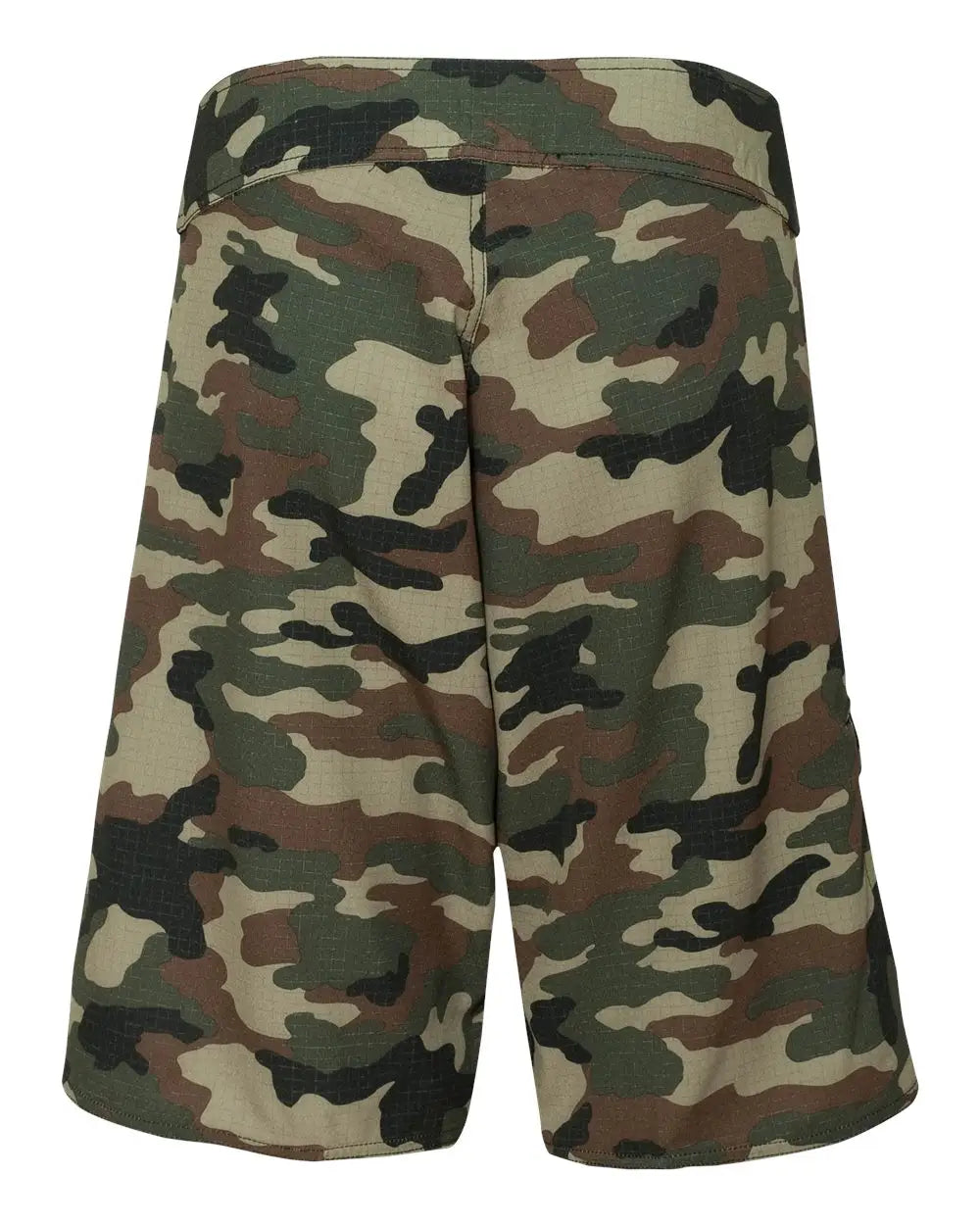 Burnside 9371 Diamond Dobby Board Shorts - Green Camo