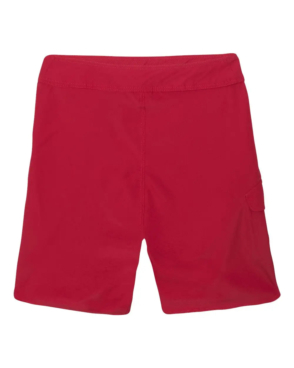 Burnside 9371 Diamond Dobby Board Shorts - Solid Red