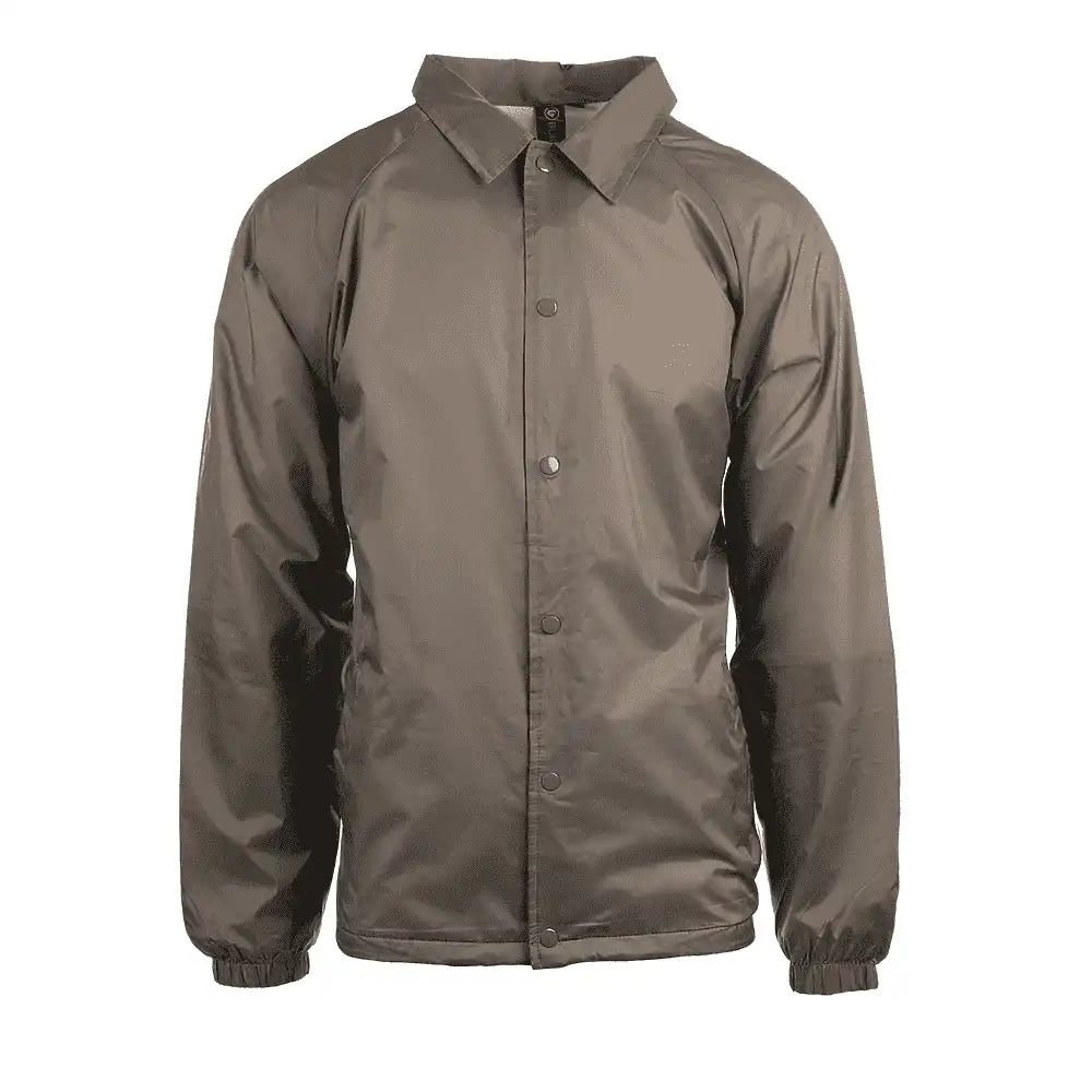 Burnside 9718 Coaches Jacket - Steel