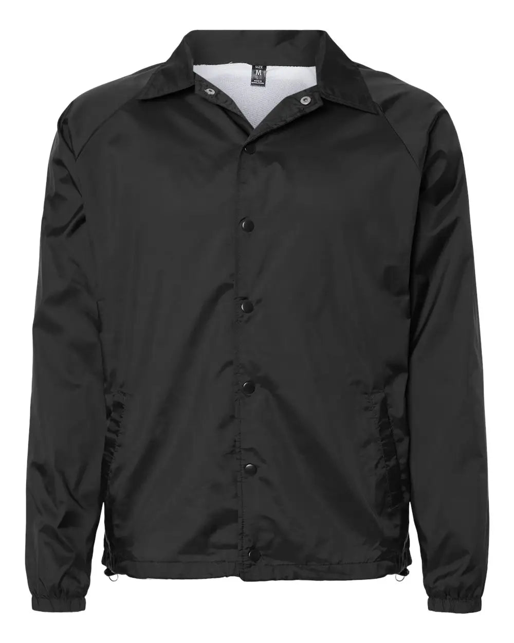 Burnside 9718b Mentor Coach’s Jacket - 9718 - Black - Adult s