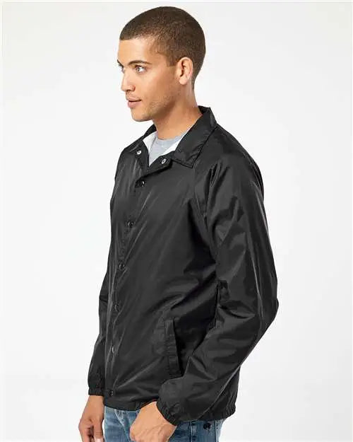 Burnside 9718b Mentor Coach’s Jacket - 9718 - Black