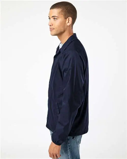 Burnside 9718b Mentor Coach’s Jacket - 9718 - Navy