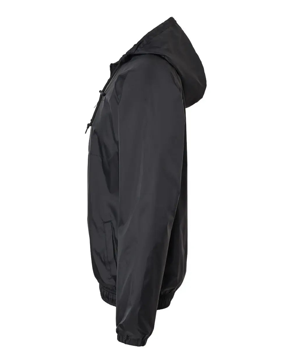 Burnside 9728b Mentor Hooded Coach’s Jacket - 9728 - Black