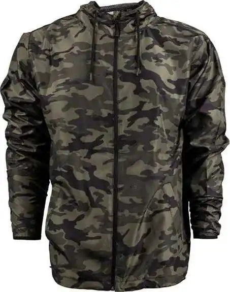 Burnside 9754 Stormbreaker Jacket - Green Camo