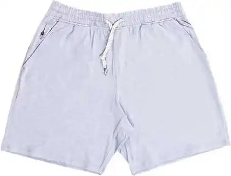 Burnside 9857 Dawn to Dusk Shorts - Heather Light Gray