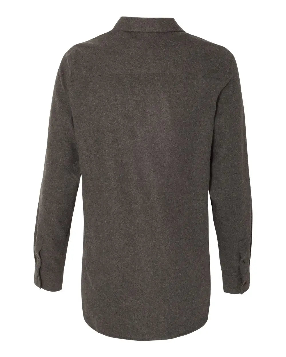 Burnside B5200b Women’s Solid Flannel Shirt - 5200 - Charcoal