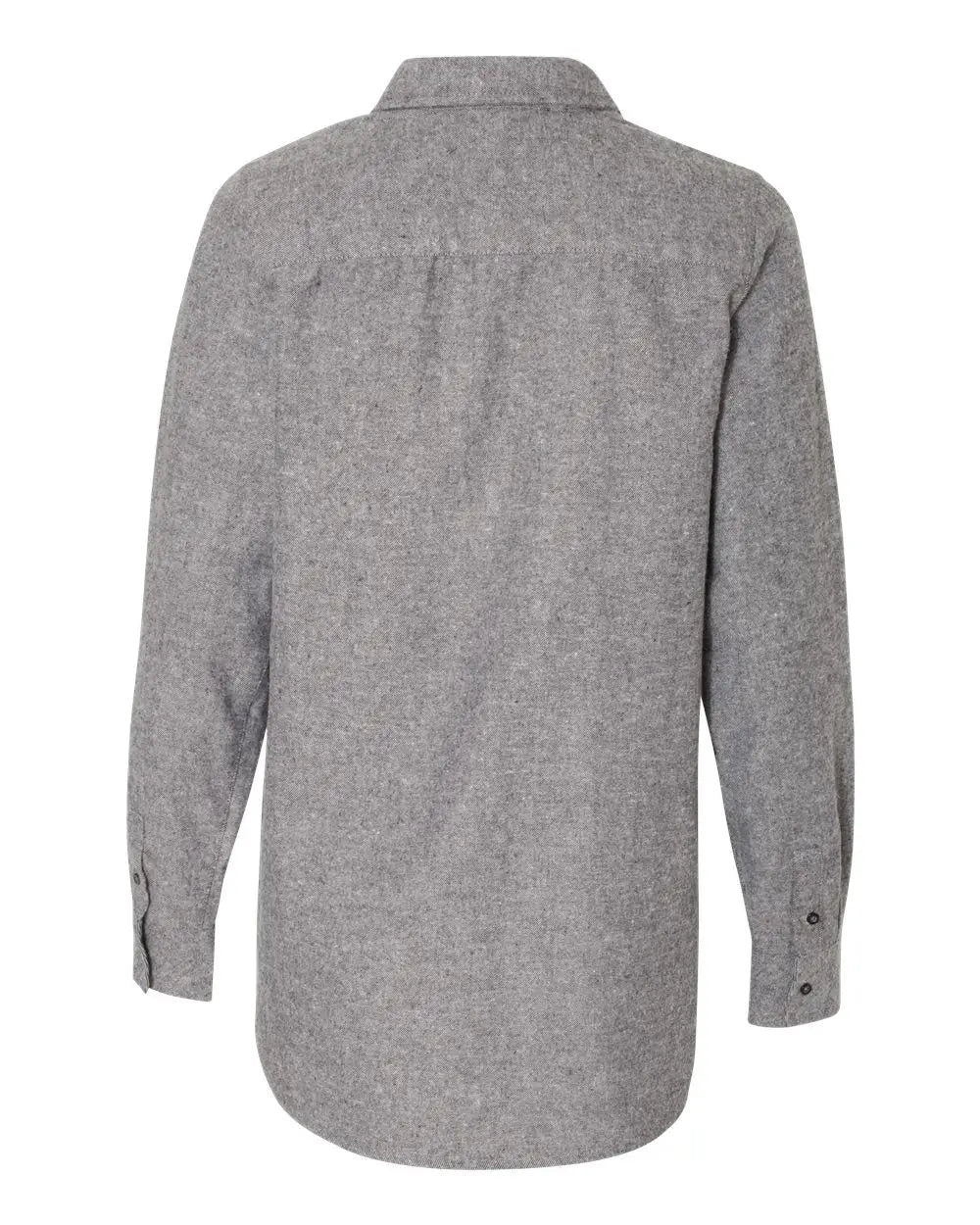 Burnside B5200b Women’s Solid Flannel Shirt - 5200 - Heather Gray - Ladies s