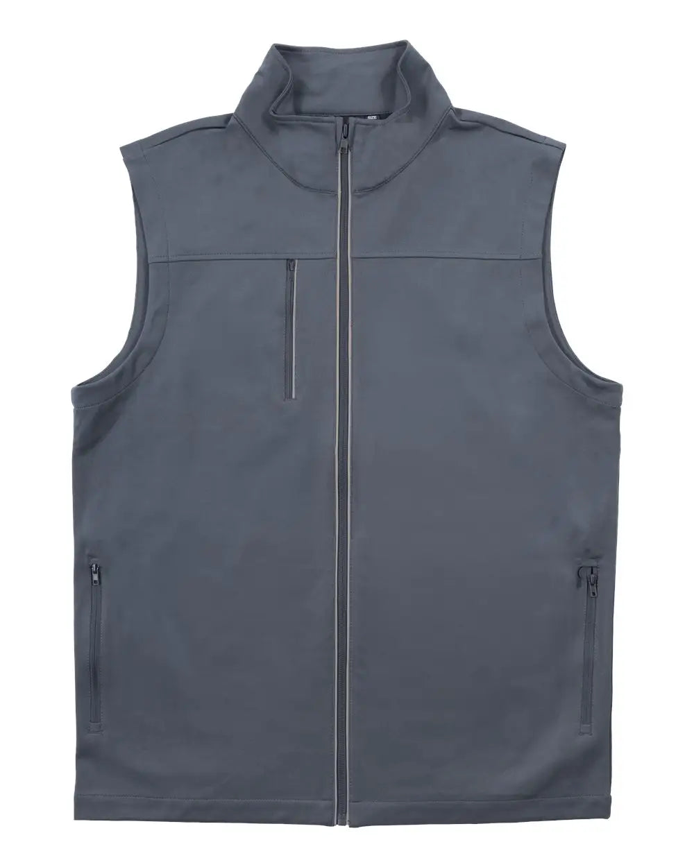 Burnside B8110 the Burn Vest - 8110 - Dark Gray Heather - Adult Xs