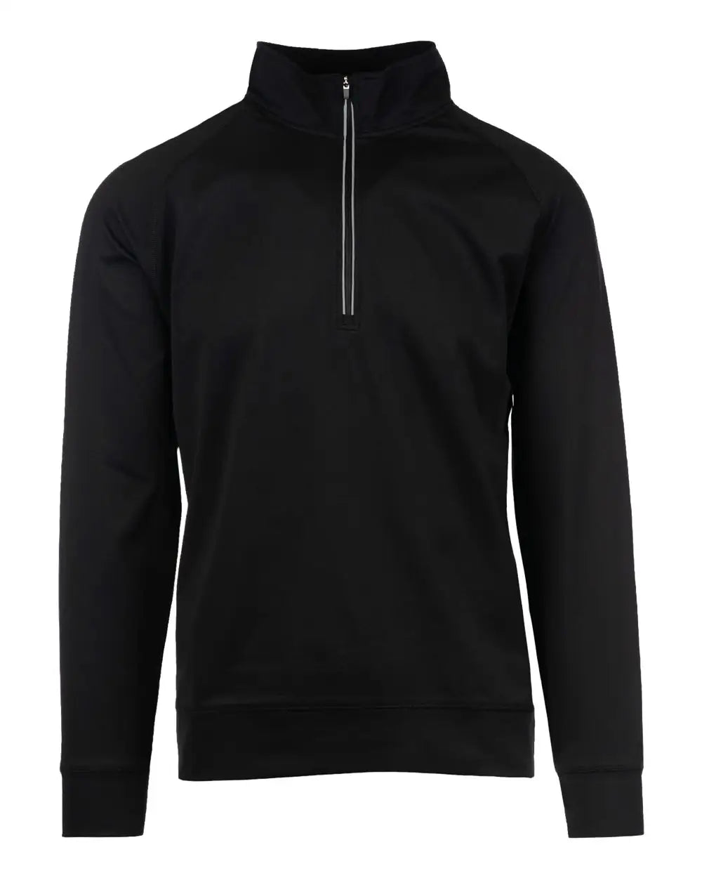 Burnside B8150 the Burn Quarter-zip Windbreaker - 8150 - Black - Adult Xs