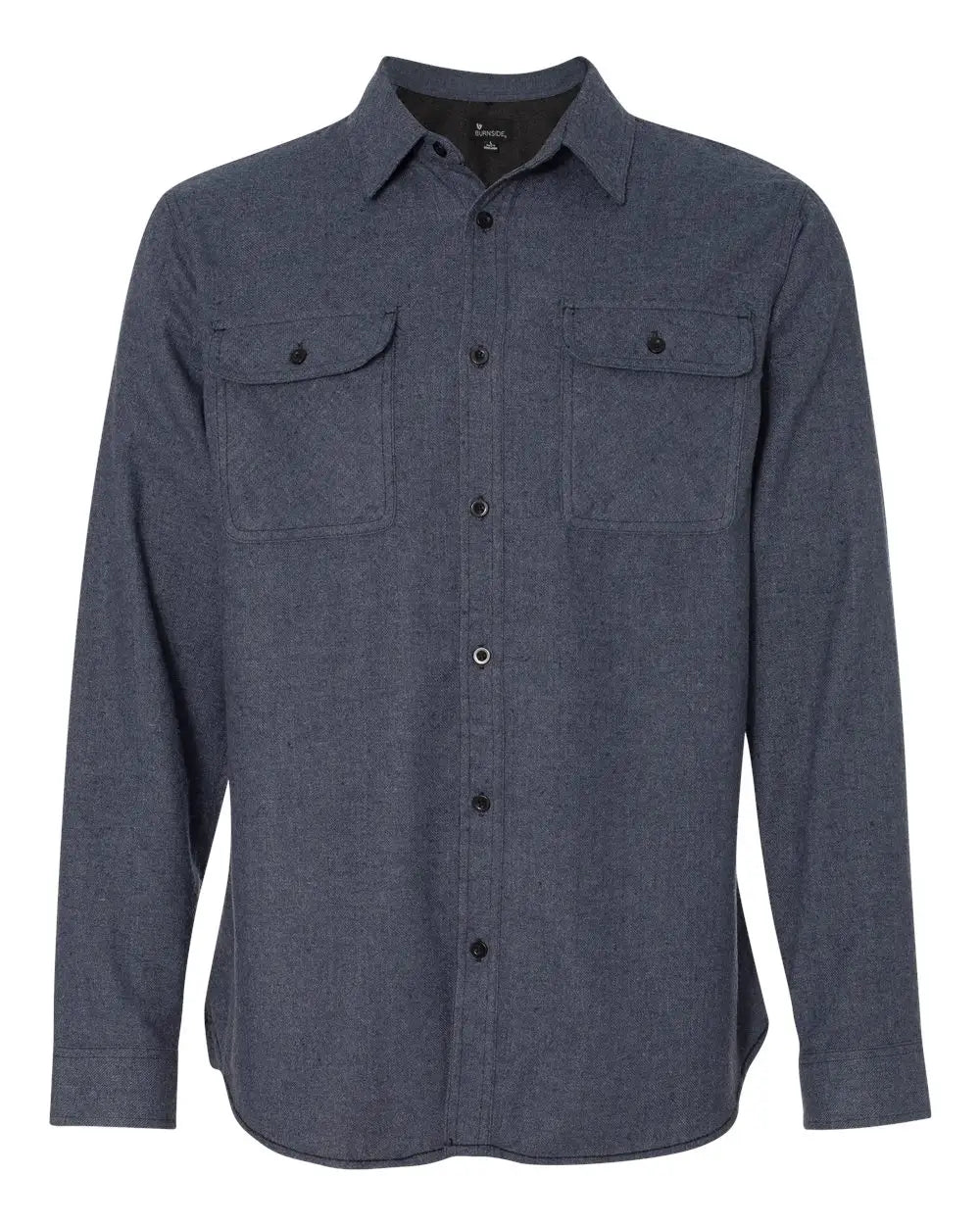 Burnside B8200 Solid Flannel Shirt - 8200 - Denim - Adult s