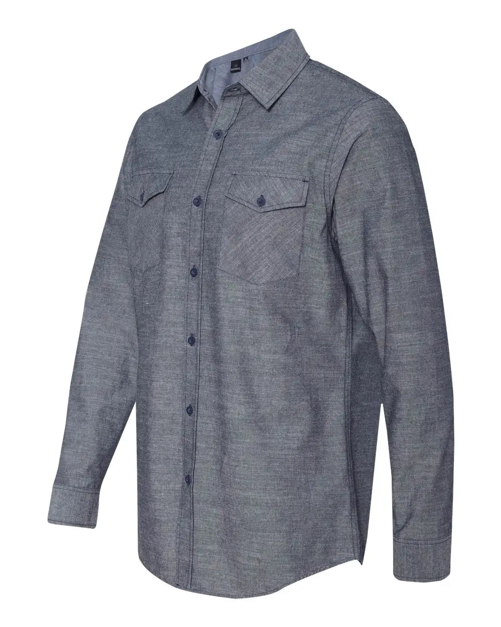 Burnside B8255 Chambray Shirt - 8255 - Dark Denim - Adult s