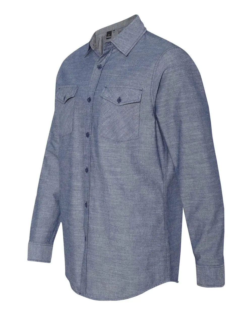 Burnside B8255 Chambray Shirt - 8255 - Light Denim - Adult s