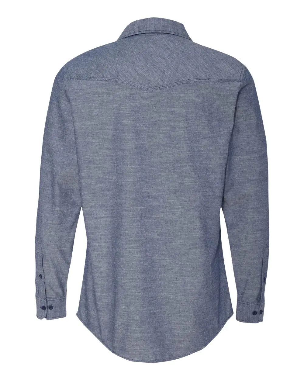 Burnside B8255 Chambray Shirt - 8255 - Light Denim