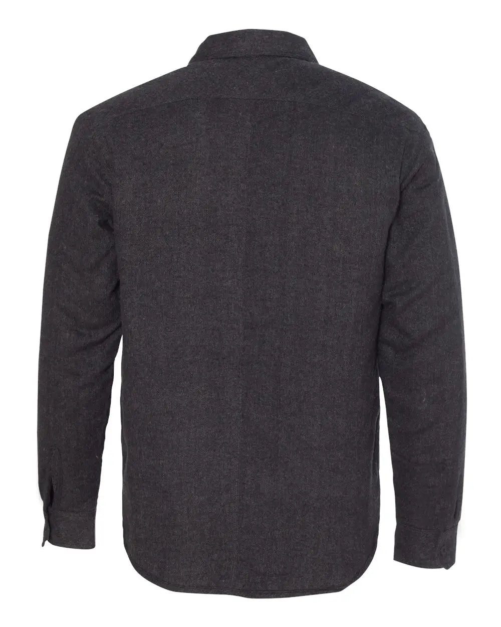 Burnside B8610 Quilted Flannel Shirt Jacket - 8610 - Charcoal