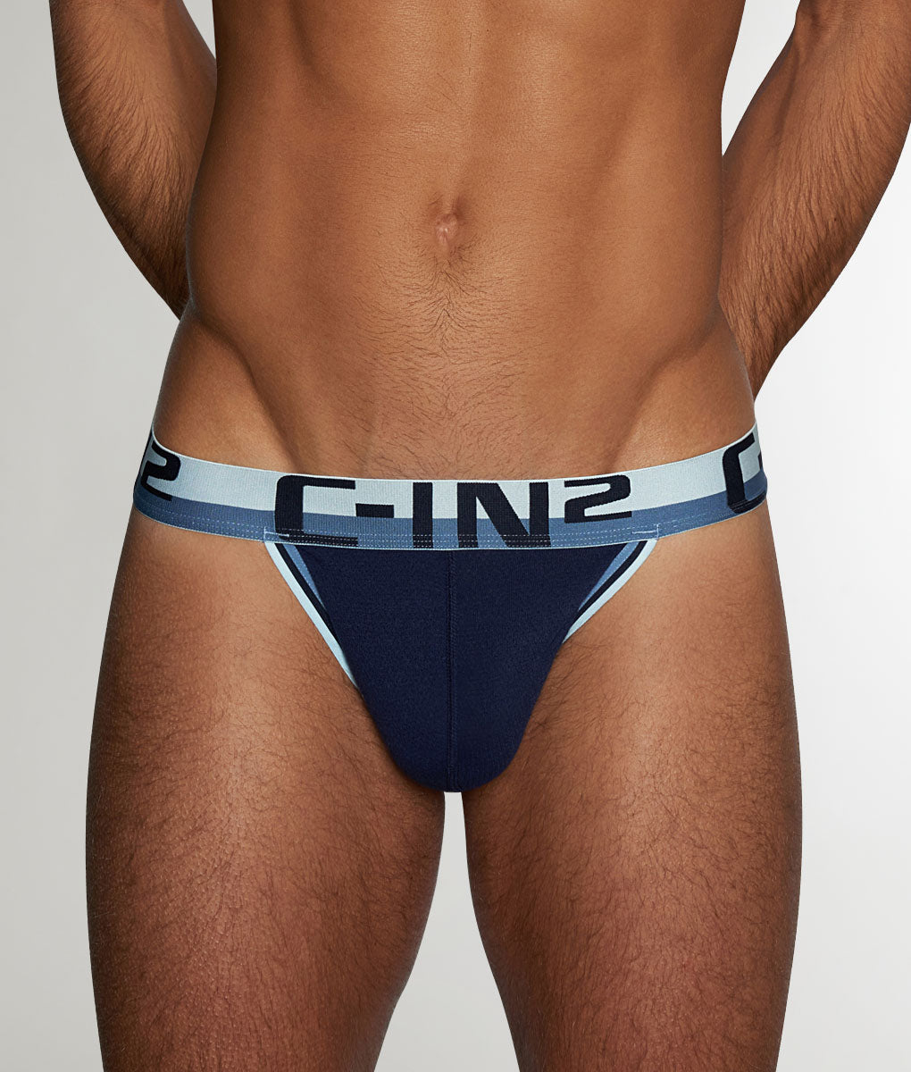 C-in2 Mesh Thong - Nando Navy / Small