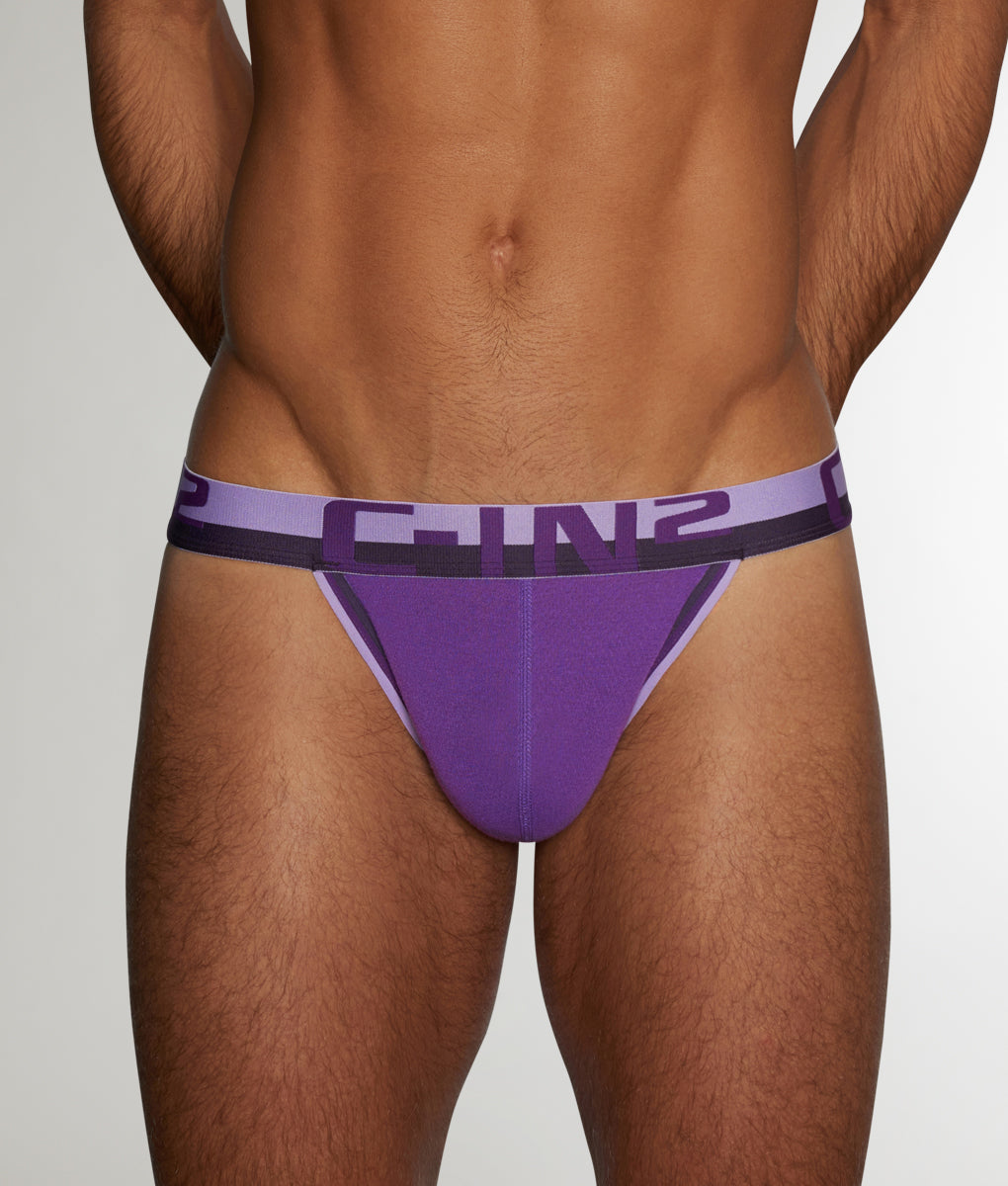 C-in2 Mesh Thong - Paco Purple / Small