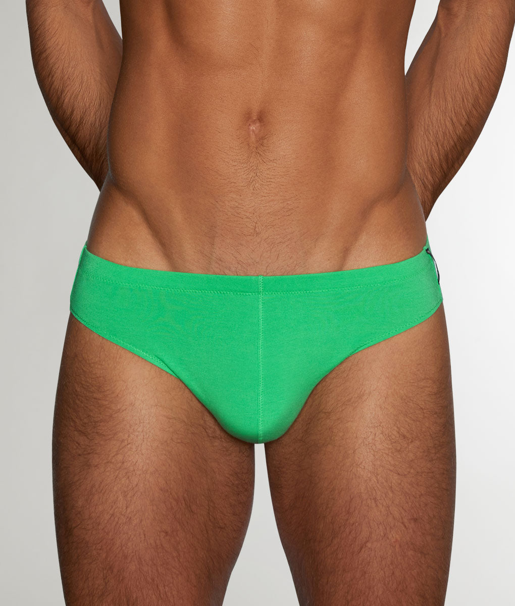 C-in2 Nu Low Rise Brief - Guto Green / Small
