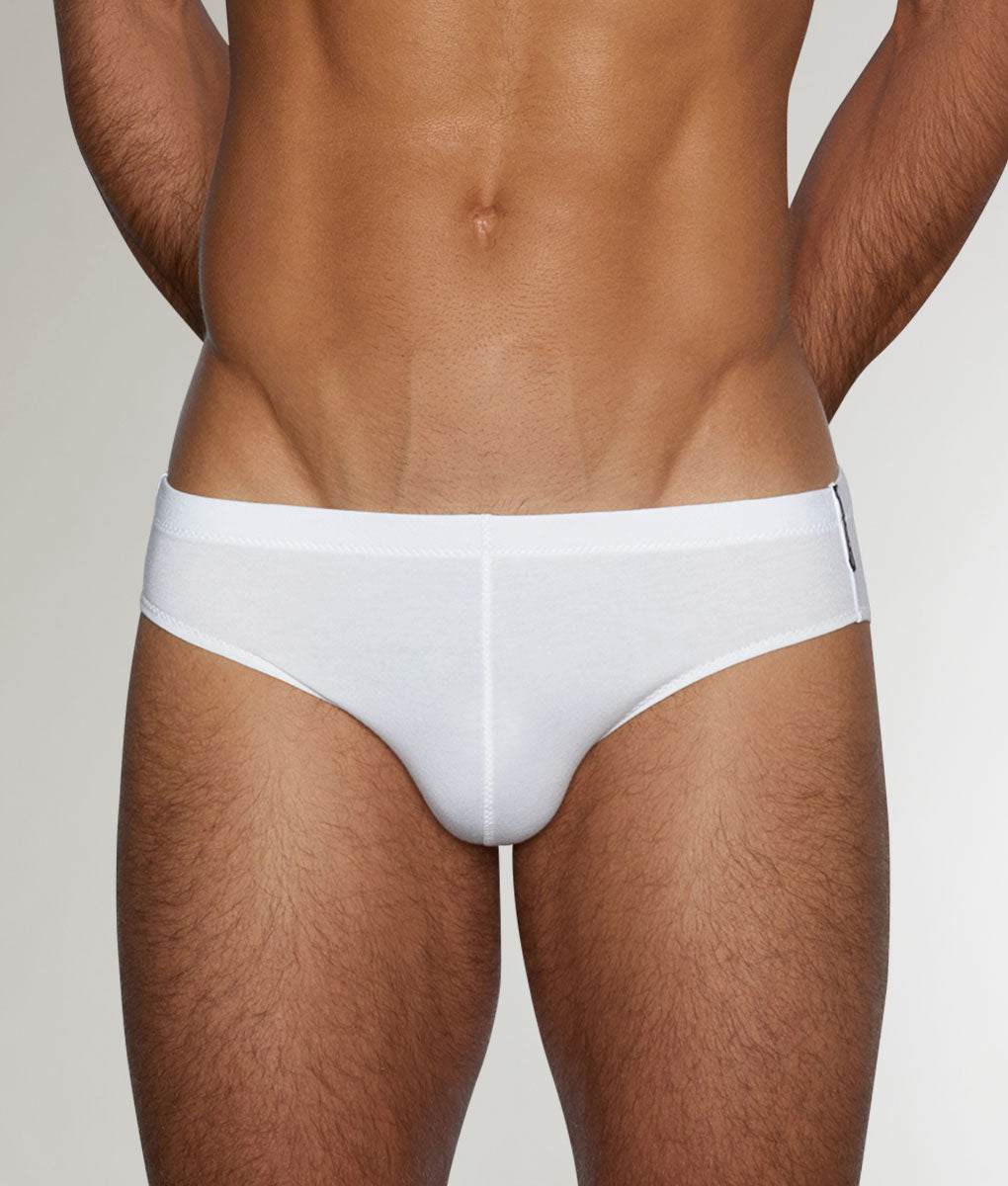 C-in2 Nu Low Rise Brief - White / Small