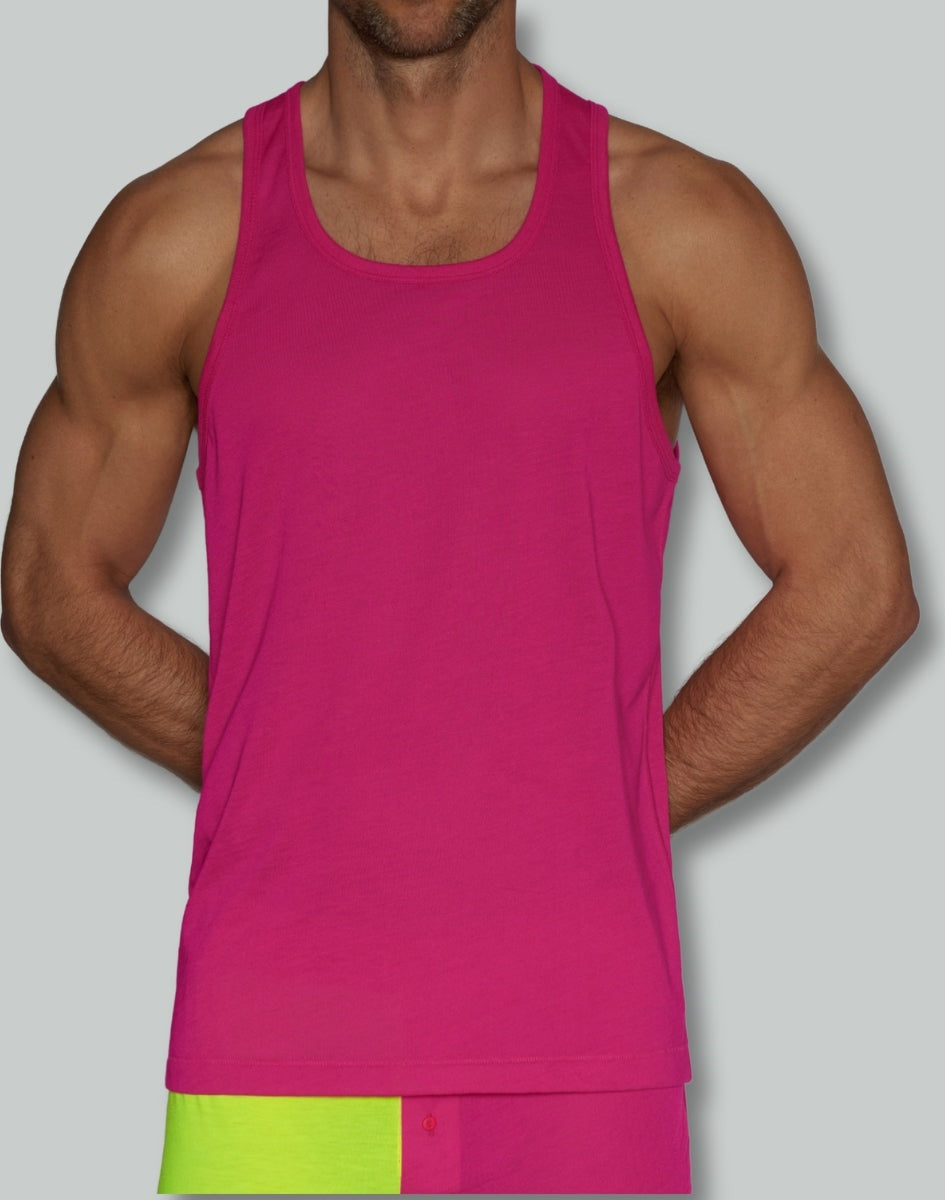 C-in2 Super Bright Tank - Pacifico Pink / Small