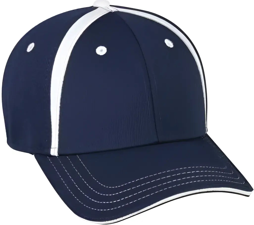 Oc Sports Mws1465i Proflex Protech Q3 Fabric Cap - Navy White - 6 3/8’’ - 3/4’’