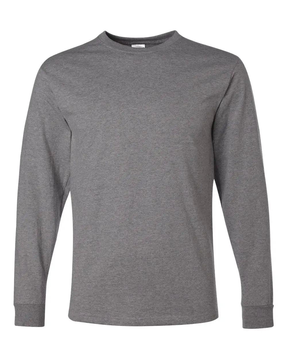 Jerzees 29lsr Dri-power® Long Sleeve 50/50 T-shirt - Oxford - Light Gray / s