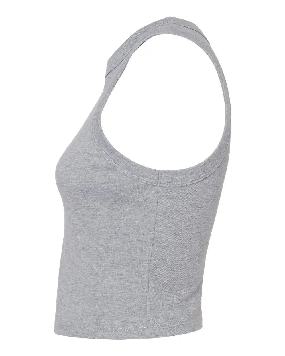 Bella + Canvas 1019 Women’s Micro Rib Racer Tank - Athletic Heather