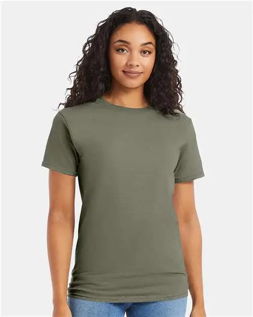 Hanes 5280 Essential-t T-shirt - Fatigue Green