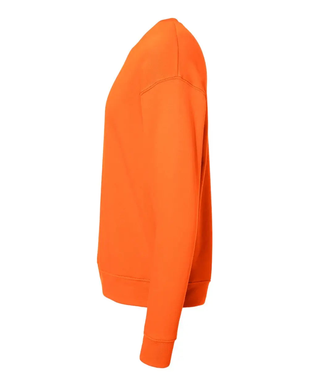 Bella + Canvas 3945 Sponge Fleece Drop Shoulder Crewneck Sweatshirt - Orange