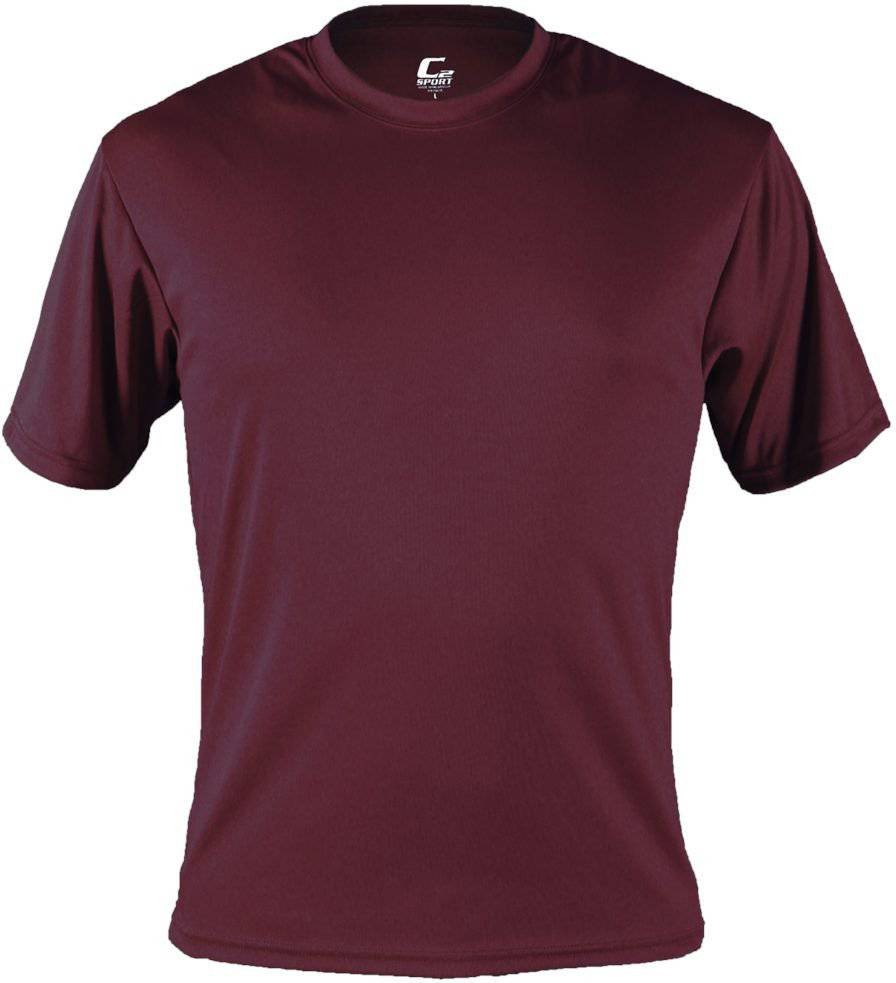 C2 Sport 5100 Performance Tee - Maroon