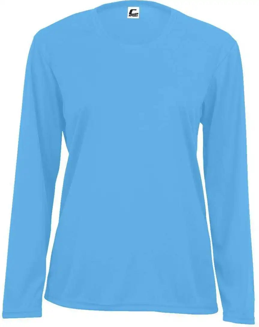 C2 Sport 5104 Long Sleeve Performance Tee - Columbia Blue