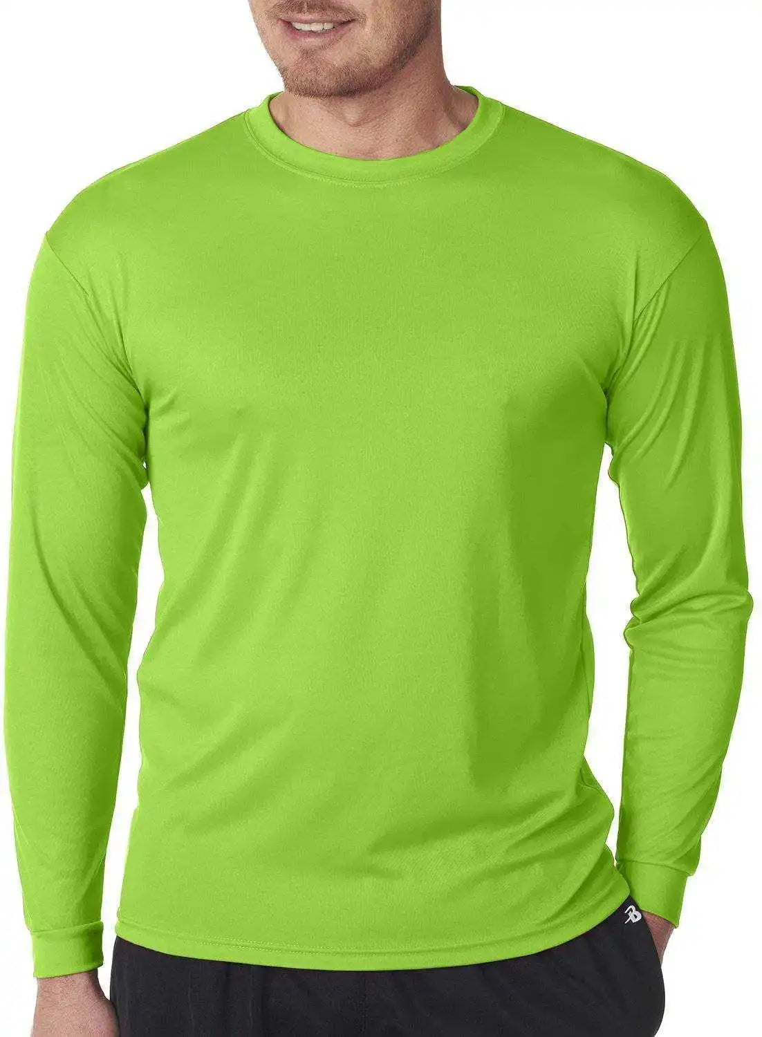 C2 Sport 5104 Long Sleeve Performance Tee Lime