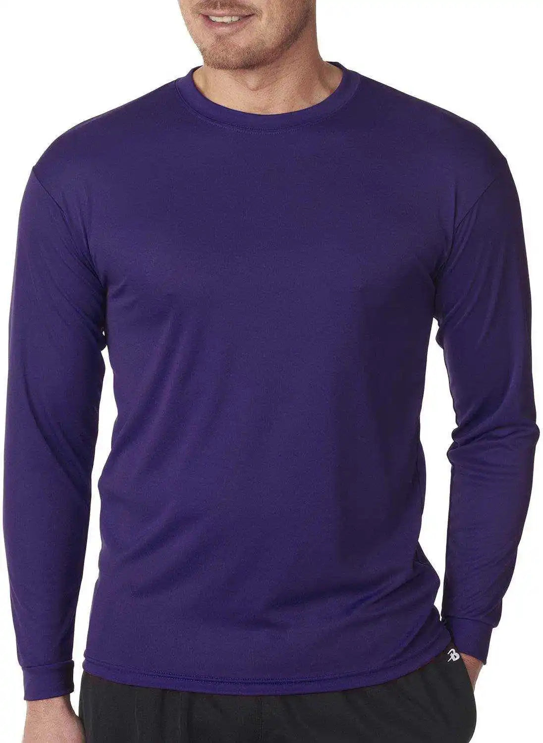 C2 Sport 5104 Long Sleeve Performance Tee - Purple
