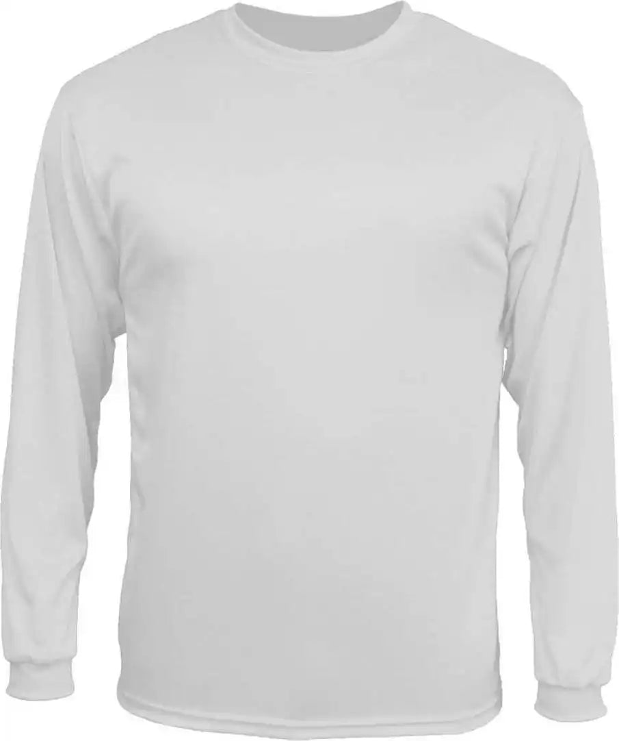 C2 Sport 5104 Long Sleeve Performance Tee Silver