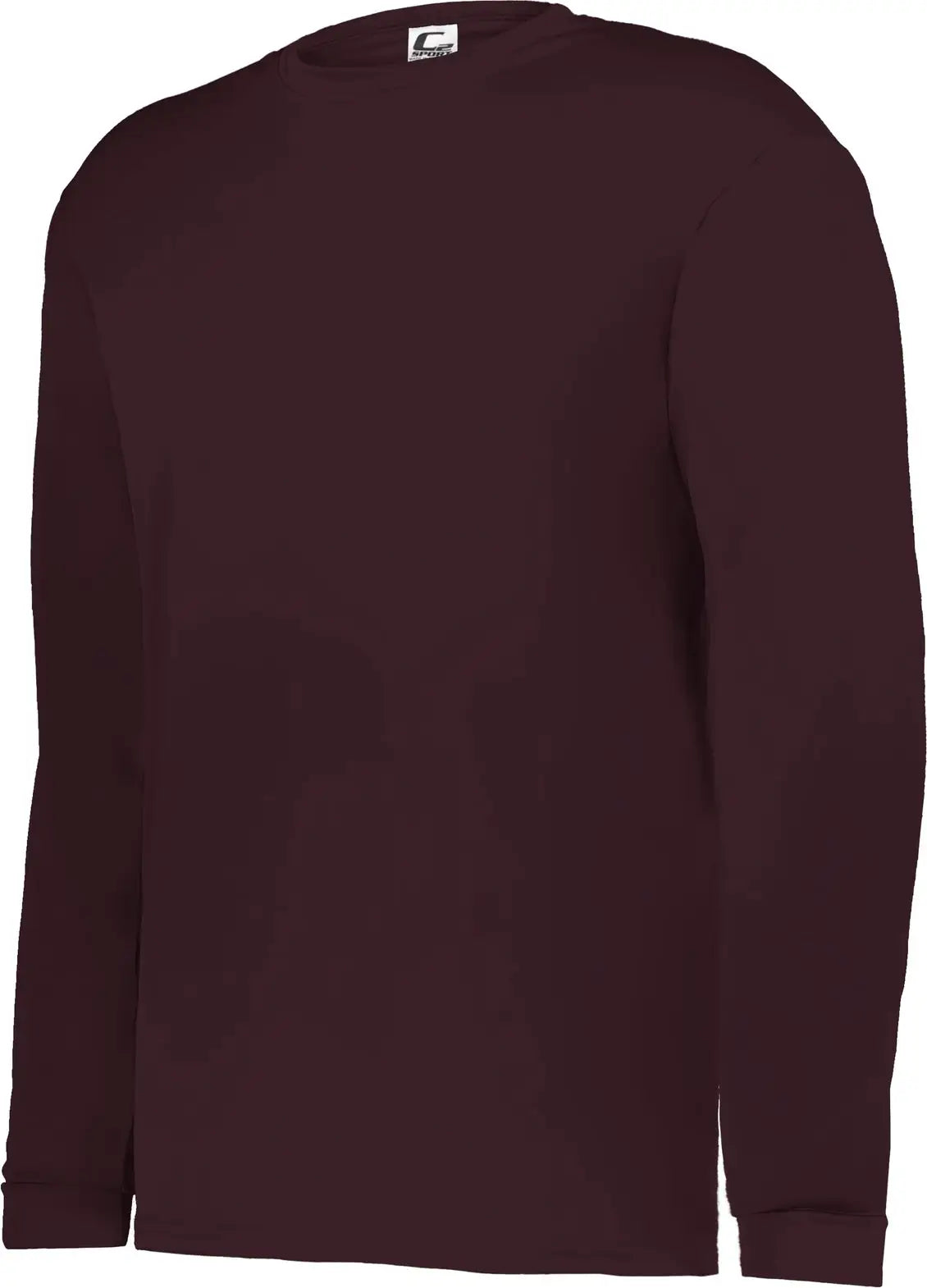 C2 Sport 510400 L/s Tee - Maroon - Adult s
