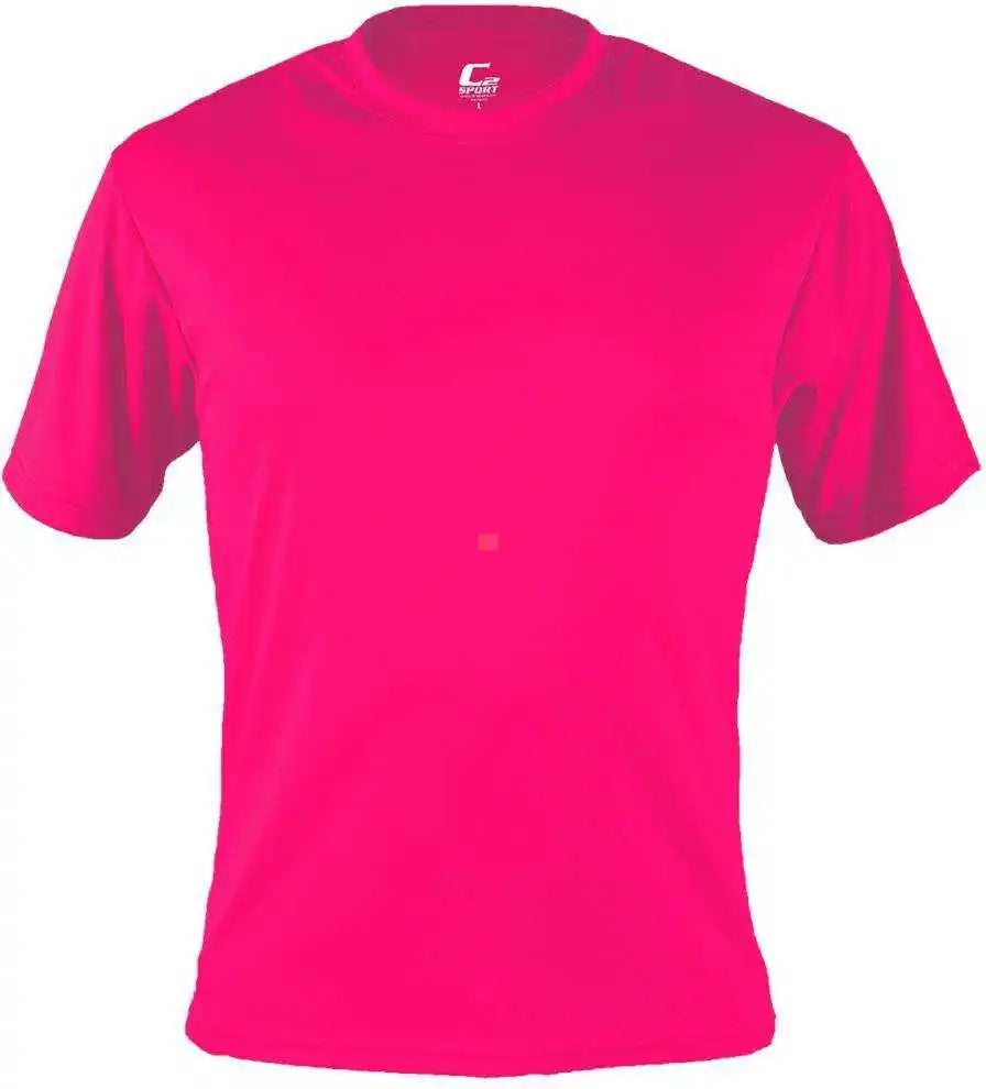 C2 Sport 5200 Performance Youth Tee - Hot Pink
