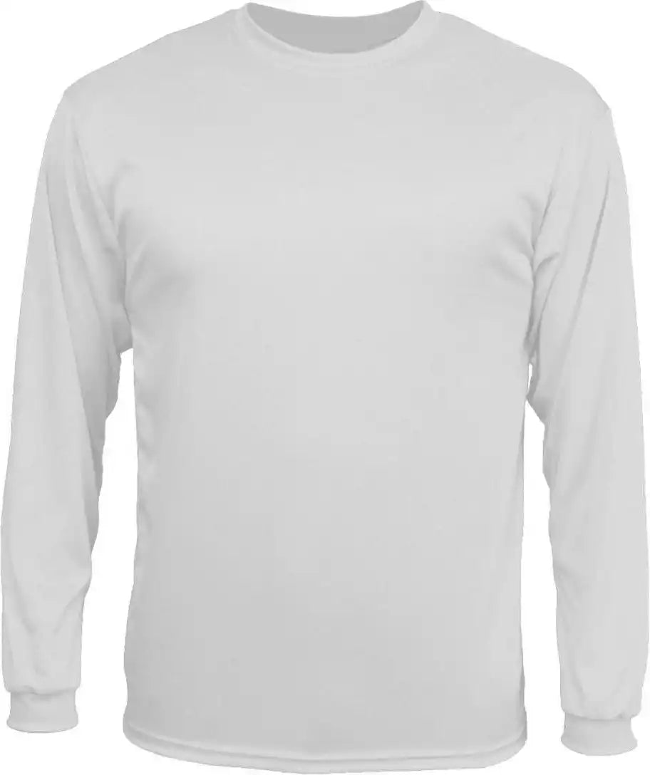C2 Sport 5204 Long Sleeve Youth Tee - Light Gray