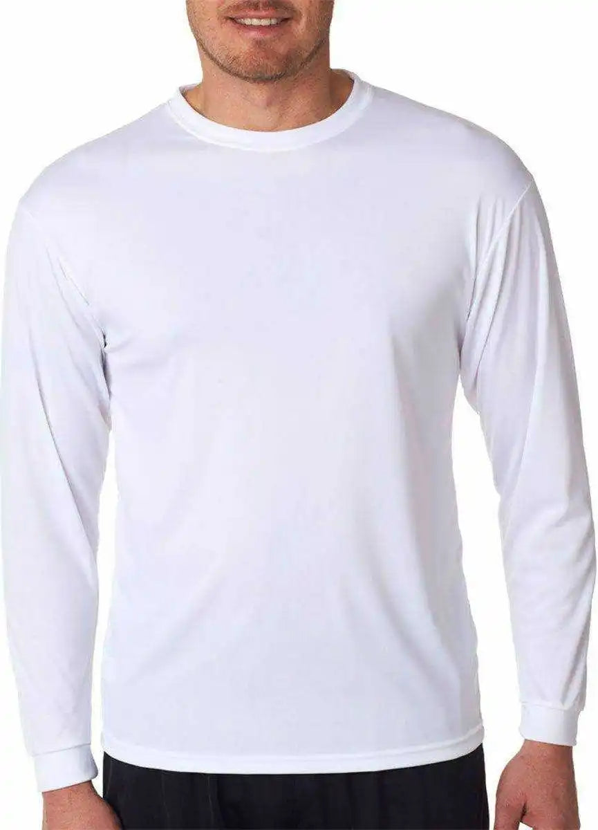 C2 Sport 5204 Long Sleeve Youth Tee - White